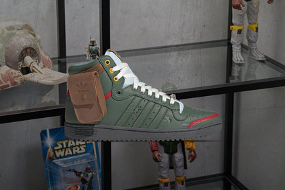 adidas Originals x Star Wars Top Ten Hi Star "Boba Fett" - Trace Green