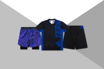adidas Originals x White Mountaineering TX 2 in 1 Shorts - Core Royal