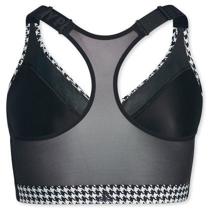 adidas Originals x Ivy Park Women's Plus Size AOP Zip Bra 2.0 - Clear Grey/Black