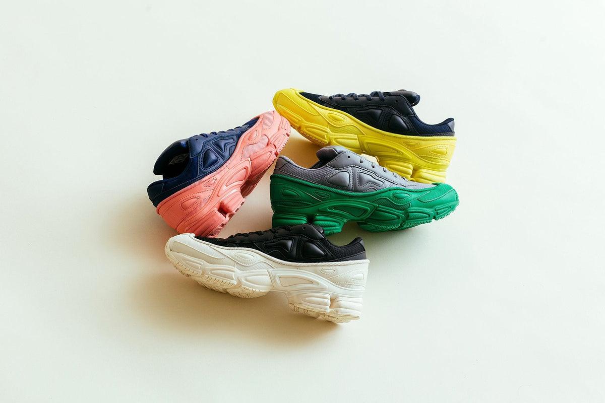 adidas Originals x Raf Simons Ozweego - Tactile Rose/Dark Blue