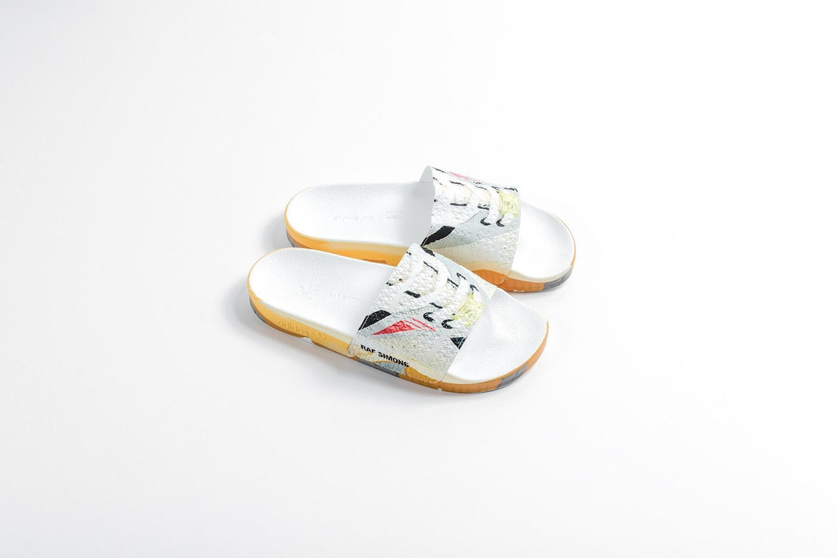 adidas Originals x Raf Simons Torsion Adilette - White