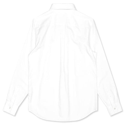 A-Wing Patch Oxford Shirt - White