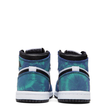 Air Jordan 1 High OG (TD) "Tie-Dye" - White/Black/Aurora Green