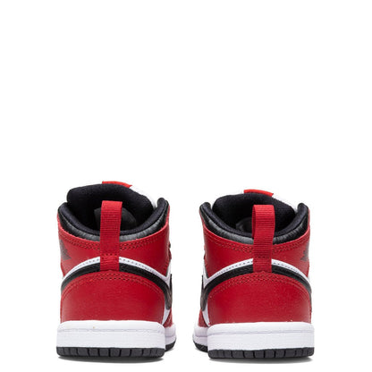 Air Jordan 1 Mid (TD) - Black/Gym Red