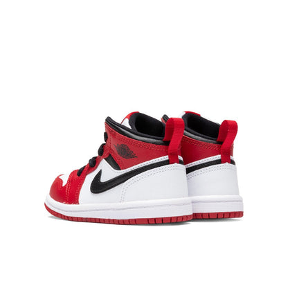 Air Jordan 1 Mid (TD) - White/Gym Red