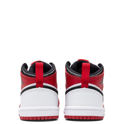 Air Jordan 1 Mid (TD) - White/Gym Red