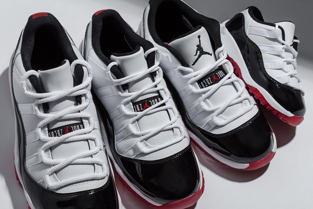 Air Jordan 11 Retro Low - White/University Red/Black/True Red