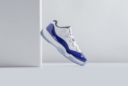 Women's Air Jordan 11 Retro Low "Concord" - White/Black/Concord