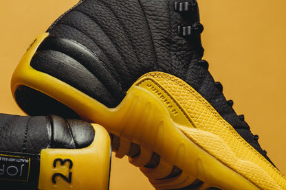 Air Jordan 12 Retro (GS) - Black/University Gold