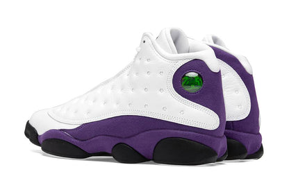 Air Jordan 13 Retro "Lakers" - White/Black/Court Purple/University Gold