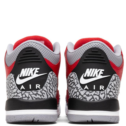 Air Jordan 3 Retro SE (GS) Fire Red - Fire Red/Cement Grey/Black