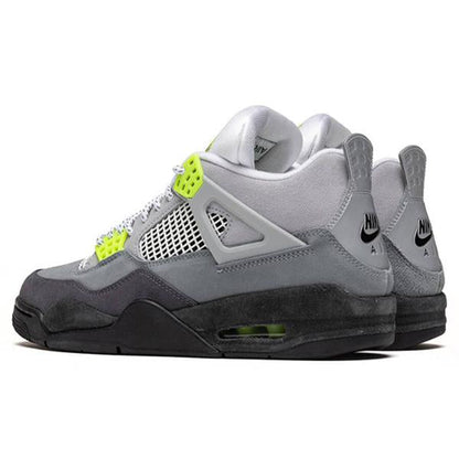 Air Jordan 4 Retro "Neon"- Cool Grey/Volt/Wolf Grey/Anthracite