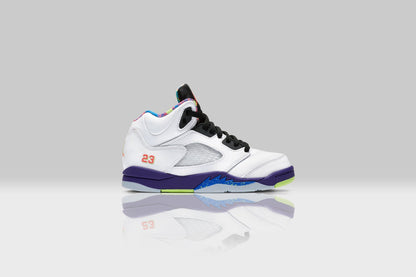 Air Jordan 5 Retro (PS) "Alternate Bel-Air" - White/Ghost Green