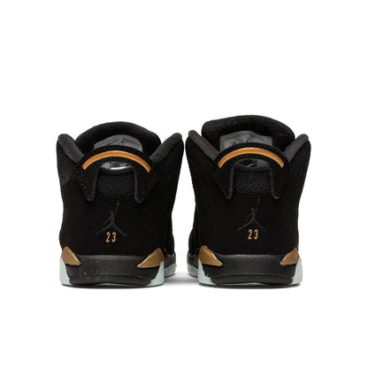 Air Jordan 6 Retro SE (TD) - Black/Metallic Gold/Black