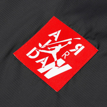 Air Jordan Legacy AJ 4 Coaches Jacket - Black/White/White