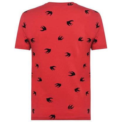Alexander McQueen All Over Swallow T Shirt