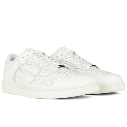 Amiri White Skeleton Low Trainers