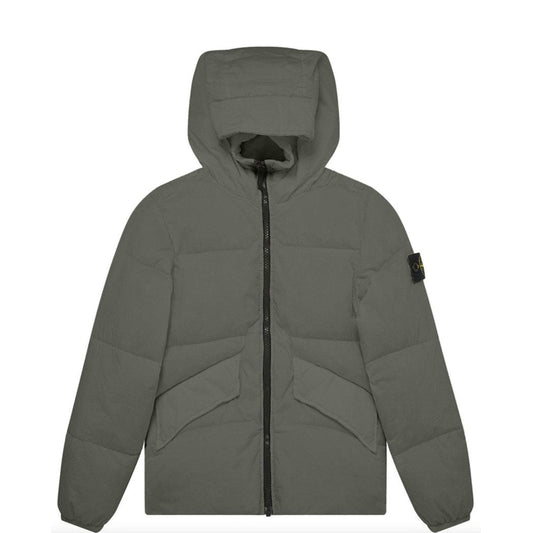 Stone Island Junior Crinkle Rep Down Jacket