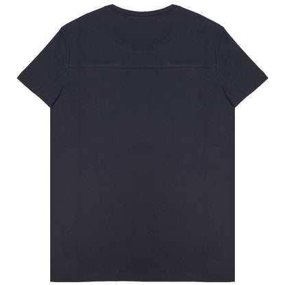 Balmain Black Applique Gold Logo T-Shirt
