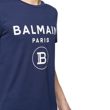 Balmain Slim Fit Paris Logo T-Shirt