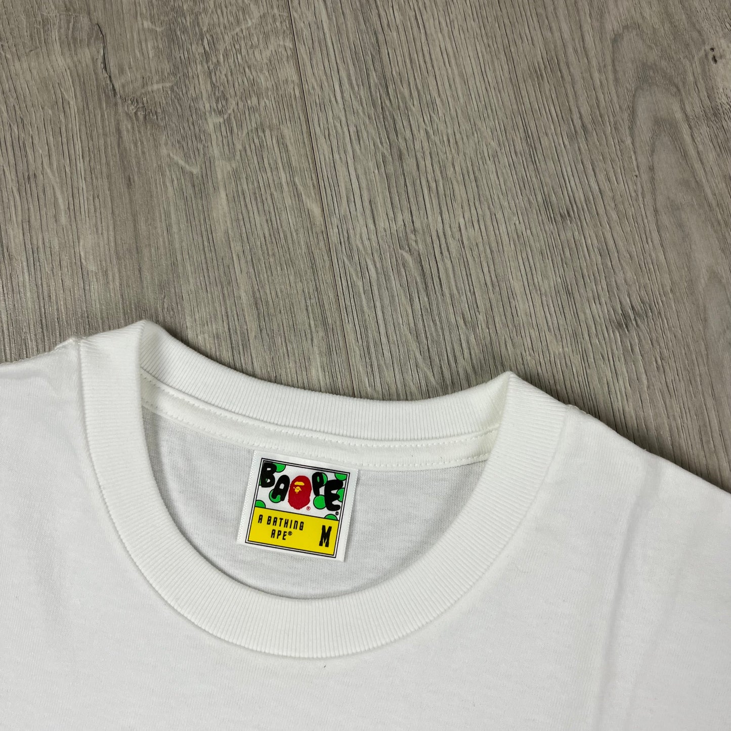 BAPE Tie Dye T-Shirt - White