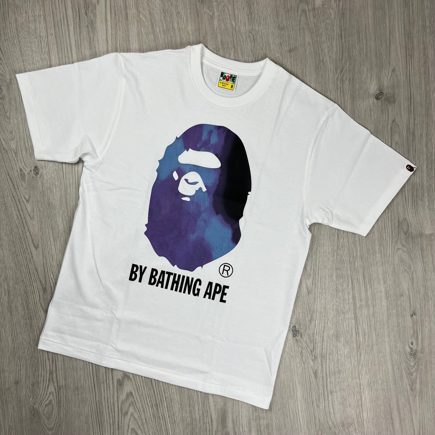 BAPE Tie Dye T-Shirt - White
