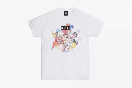 KITH X LOONEY TUNES MERRIE MELODIES VINTAGE TEE