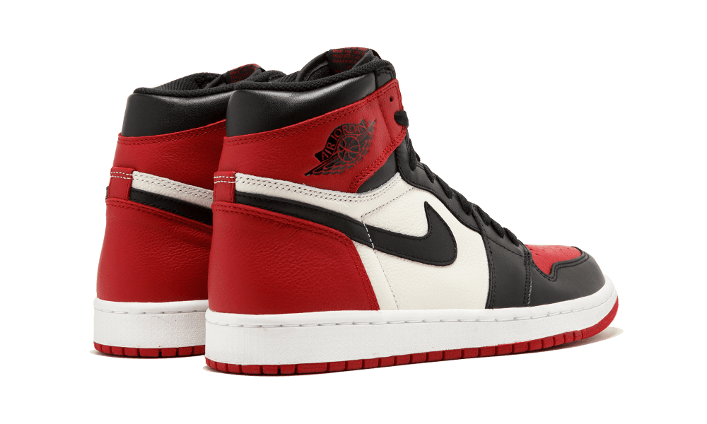 JORDAN 1 BRED TOE