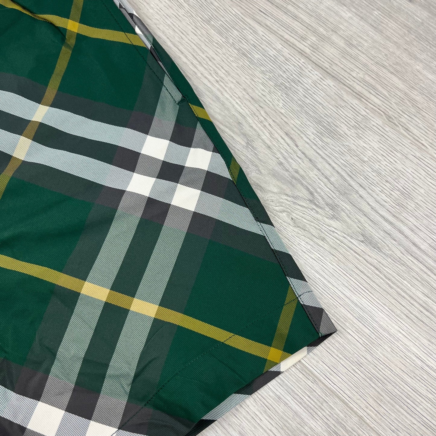 Burberry Check Swim Shorts - Khaki
