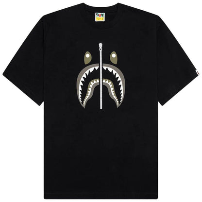 BAPE SHARK #2 WGM T-SHIRT BLACK