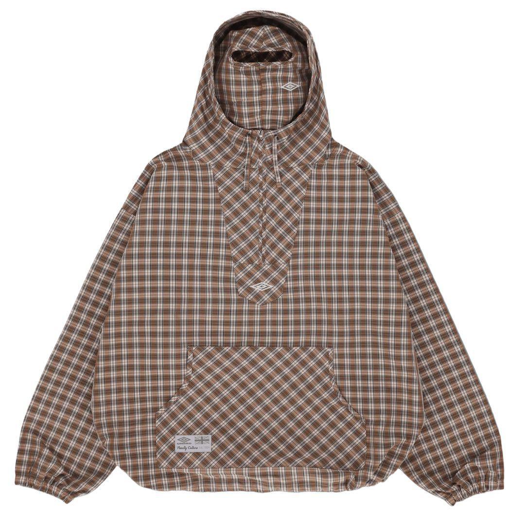 UMBRO SLAM JAM EDITION MASKED HOOD JACKET PLAID