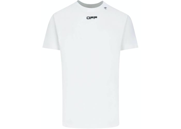 OFF WHITE CARAVAGGIO ARROW WHITE TEE