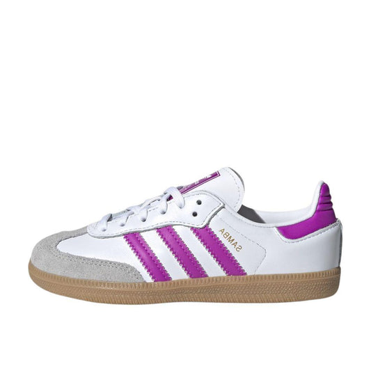 ADIDAS SAMBA OG WHITE PURPLE (GS)