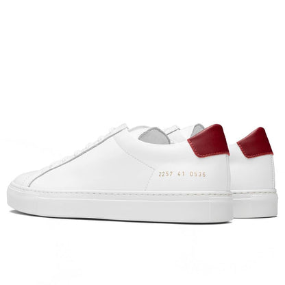 2257 Retro Low - White/Red