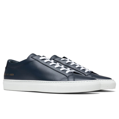 Achilles Low White Sole - Navy