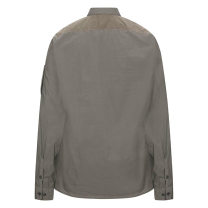 CP Company 50 Fili Mixed Arm Lens Overshirt