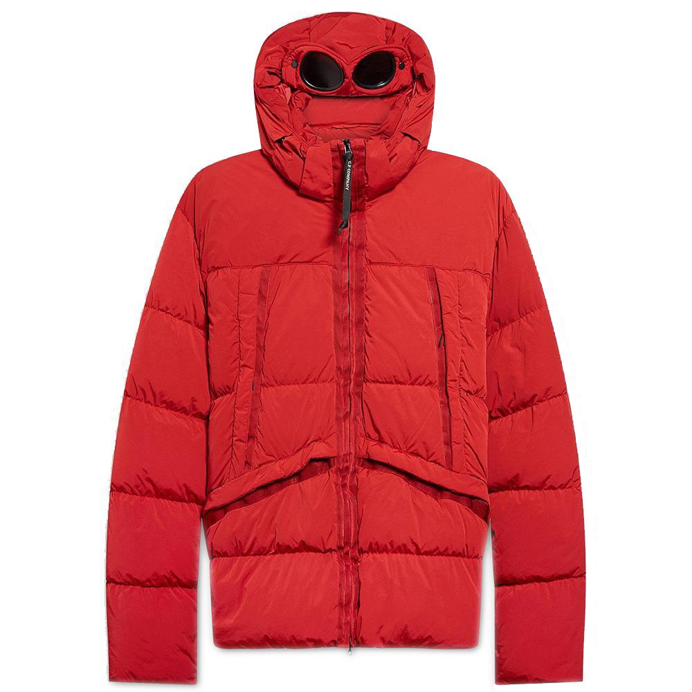 CP Company Red Recycled Down Jacket