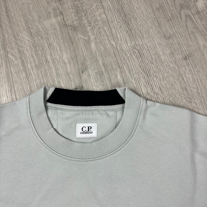 CP Company Raised Fleece Sweatshirt - Blue Fox