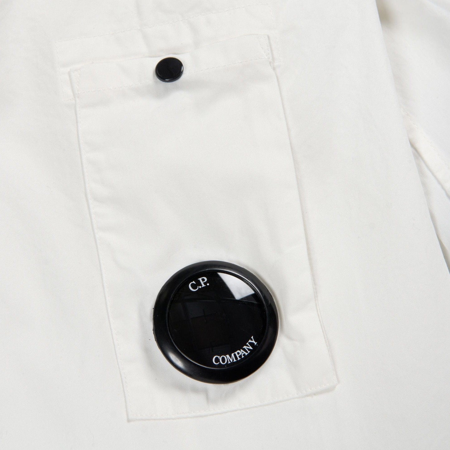 CP Company White Arm Lens Shirt