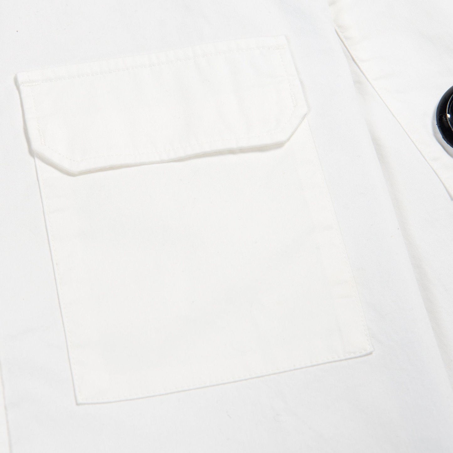 CP Company White Arm Lens Shirt