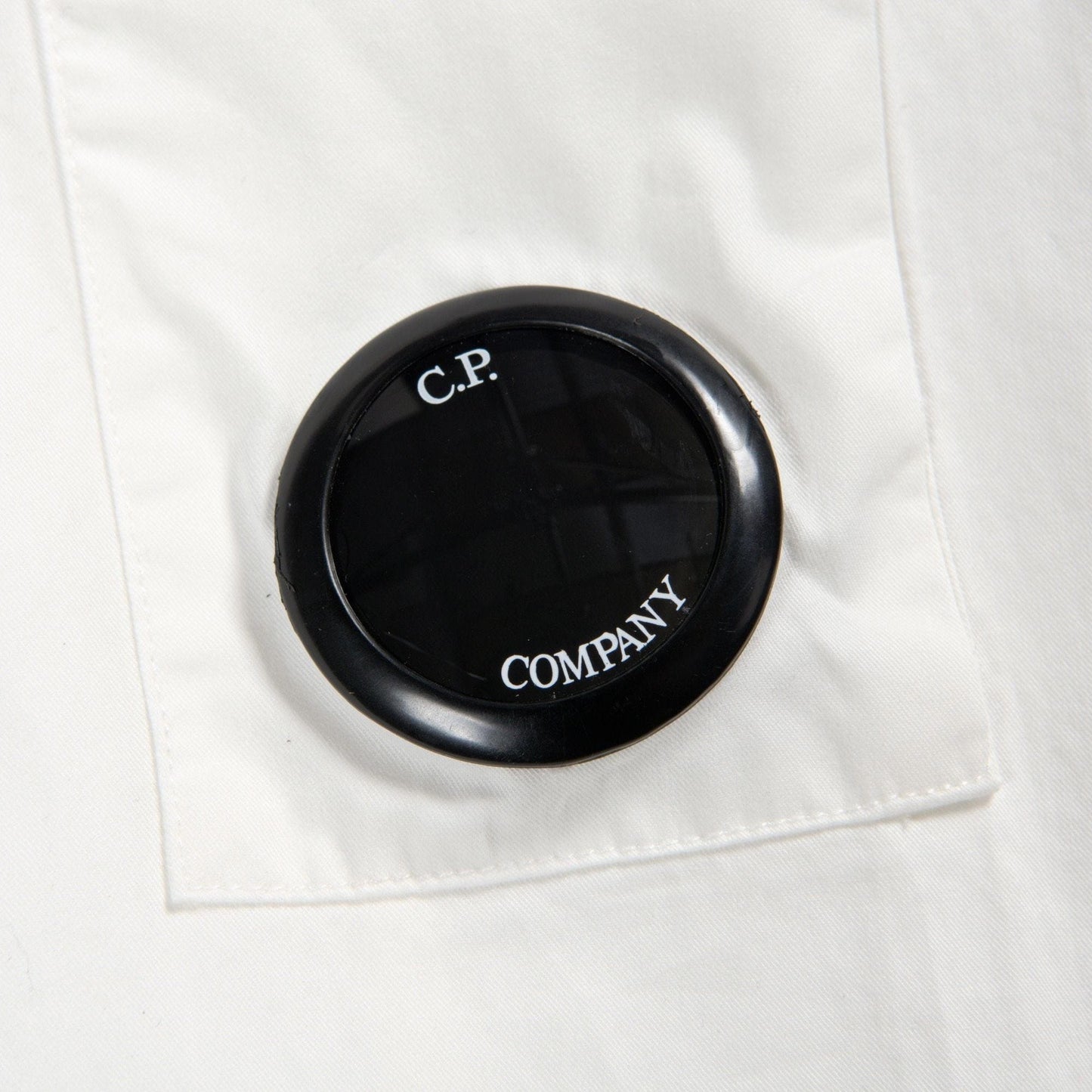 CP Company White Arm Lens Shirt