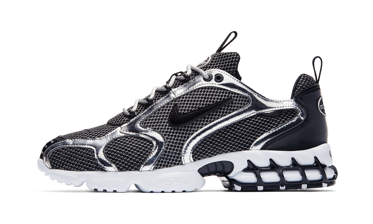 AIR ZOOM SPIRIDON CAGED STUSSY PURE PLATINUM