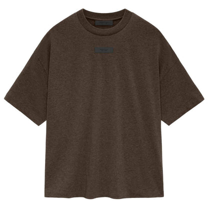 ESSENTIALS FOG T-SHIRT HEATHER WOOD