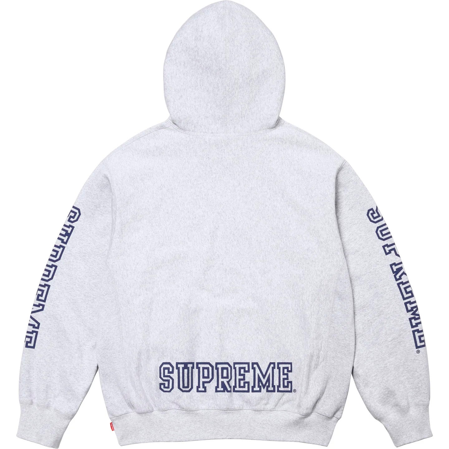 Supreme Grey Logo Hoodie