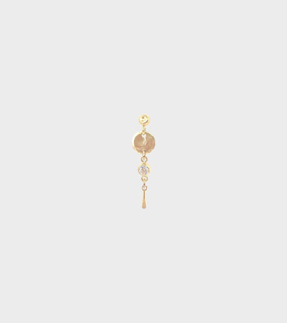 Nicolina Earring Clear CZ