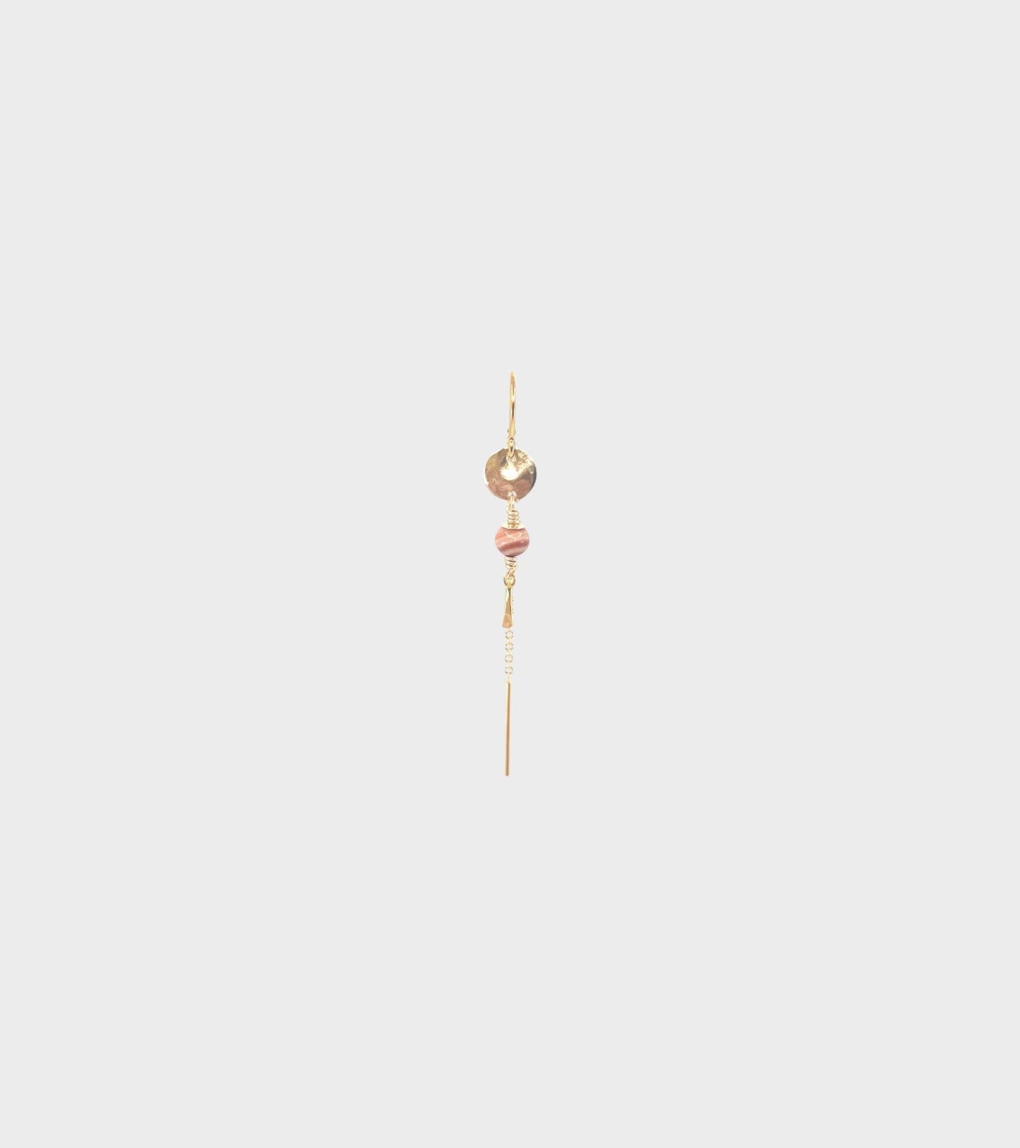 Celestine Earring Red Malchite