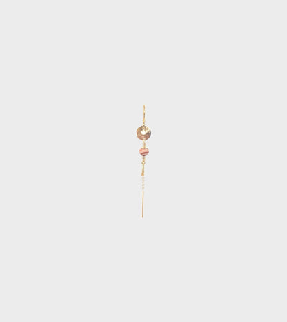 Celestine Earring Red Malchite