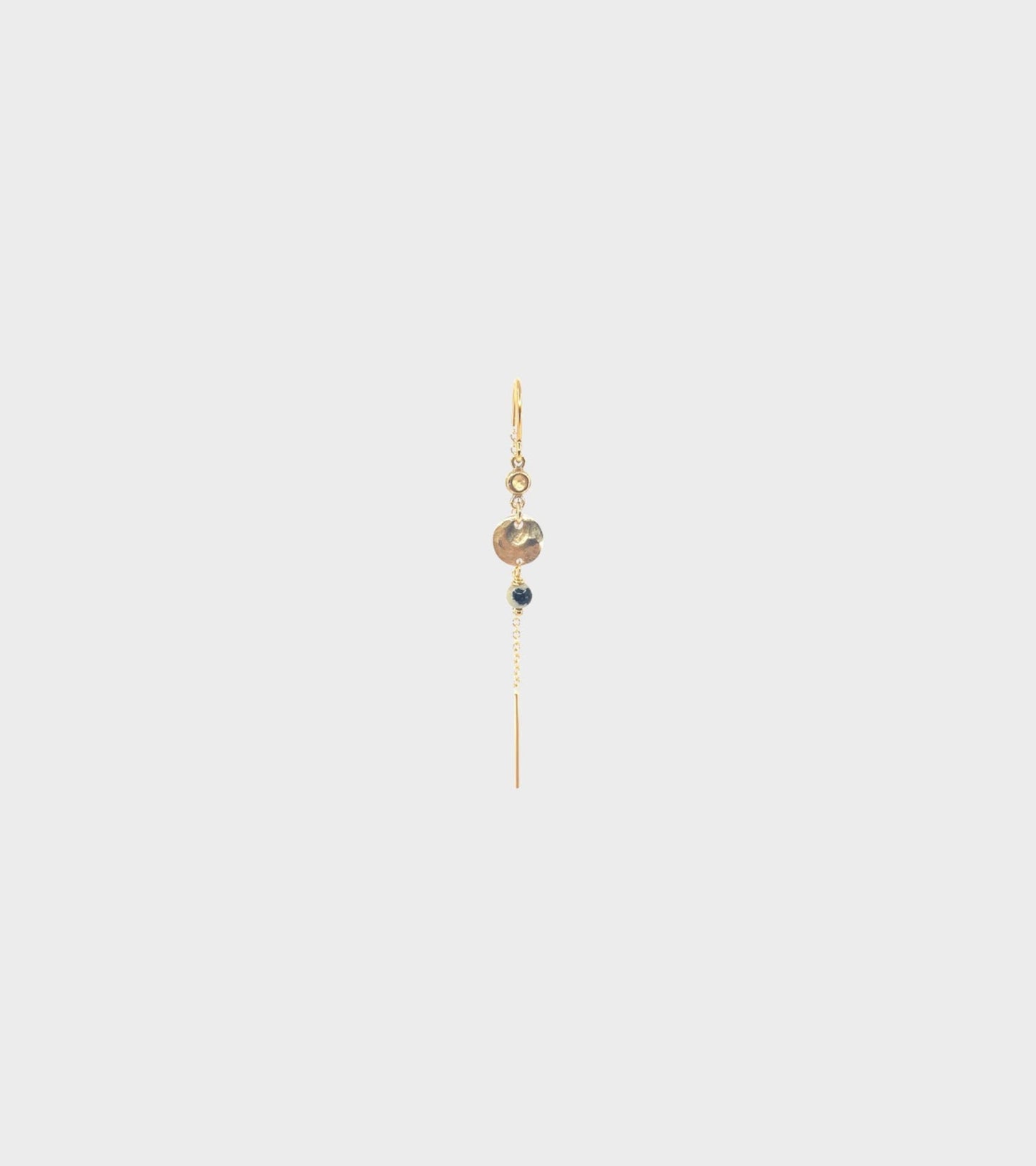 Nida Earring Dalmatian Jasper