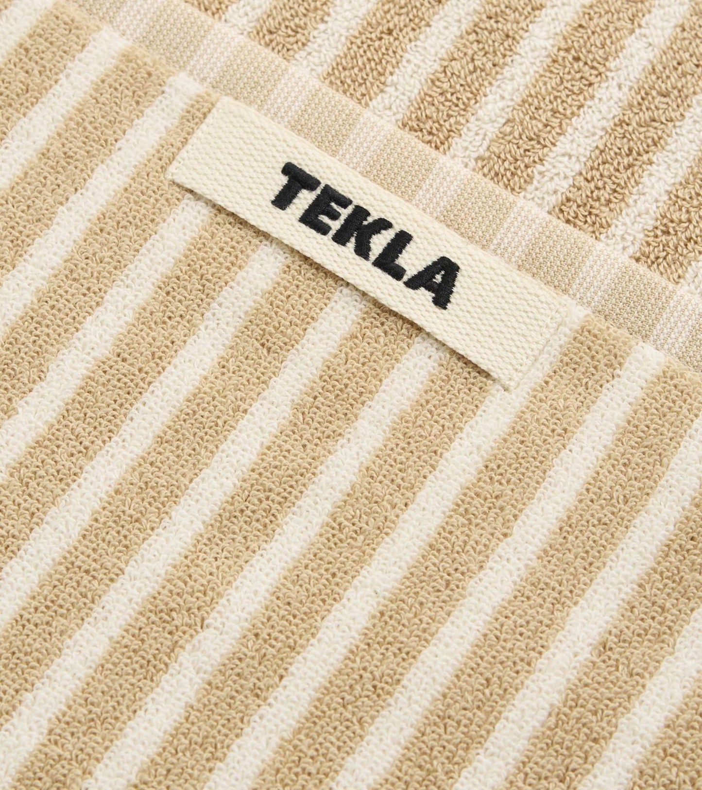 Bath Towel 70x140 Ivory Stripes