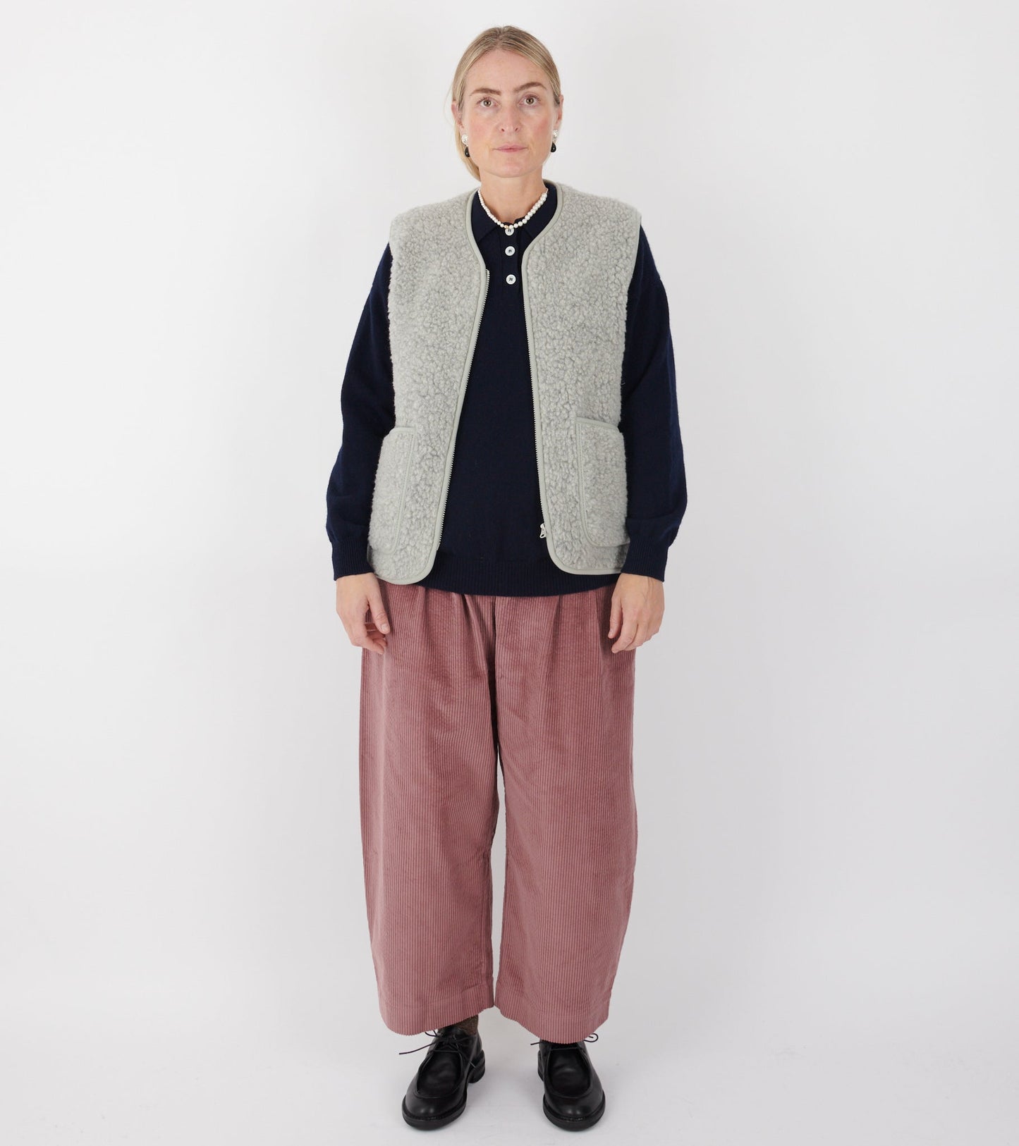 Zip Vest Silver